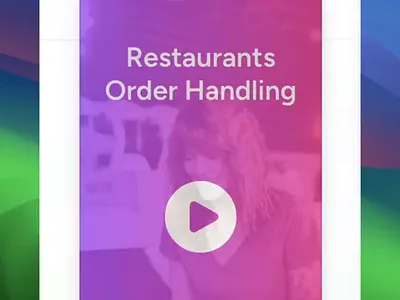 AI Phone Answering Service for Restaurants animation ui