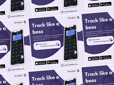 Instagram canva post for Subscription Tracking app branding canva instagram canva template instagram carousel