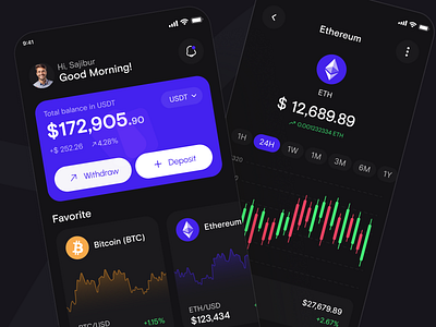 Crypto Wallet App Design app design app designer app ui ux design crypto app crypto app design crypto design crypto wallet app design figma app figma design figma uiux mobile app mobile app design figma wallet app design