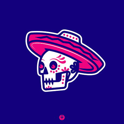 Día de Muertos design diseño de logo diseño plano illustration logo logo logodesign design logodesign design brand marca tipografía