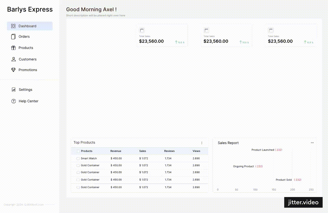 Sales Analytics Dashboard 3d ai application branding dashboard digital graphic illustration logo marketing sales ui web app