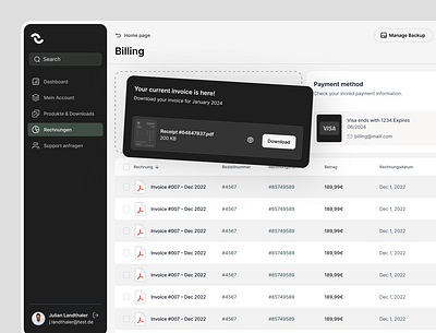 Invoice ui design exploration admin branding could backup dashboard illustration invoice minimal ui ux