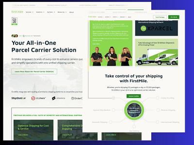 Parcel Carrier Solution Website Design courier landing page design courier web design courier web development courier website design lamding page design landing page ui uiux web uiux website uiuxwebsitedesign wallet landing page web design web development web store web3 branding web3 design web3 website web3 website design website design websitedesign