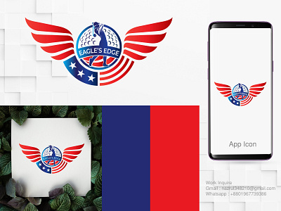 Attractive logo Concept | Eagle’s Edge | Premium modern design. app icon brand identity club golf logo dribble trendy logos logo maker dribble logo sports logos for golf minimal logo modern golf logos modern logo sport logo sport team logo sporting logos startup golf clubs logo startup golf field logo unique golfer logo unique logo usa flag sports logo usa golfer logo usa logo