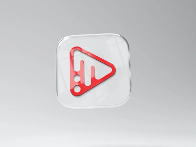 Music icon app design app audio beats digital music entertainment equalizer headphones icon minimalist logo mobile modern design music app music branding music note play button playlist rhythm sound sound waves streaming