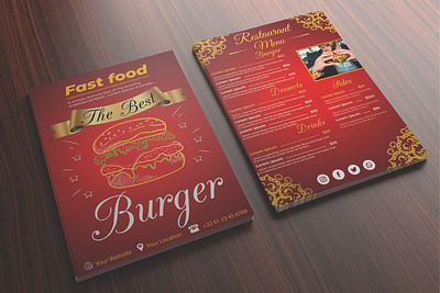 Restaurant Menu attitative design branding digital menu digital reastaurant menu eye chaning design graphic design logo design logos menu menu design menus professional design professional menu reastaurant reastaurant menu