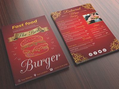 Restaurant Menu attitative design branding digital menu digital reastaurant menu eye chaning design graphic design logo design logos menu menu design menus professional design professional menu reastaurant reastaurant menu