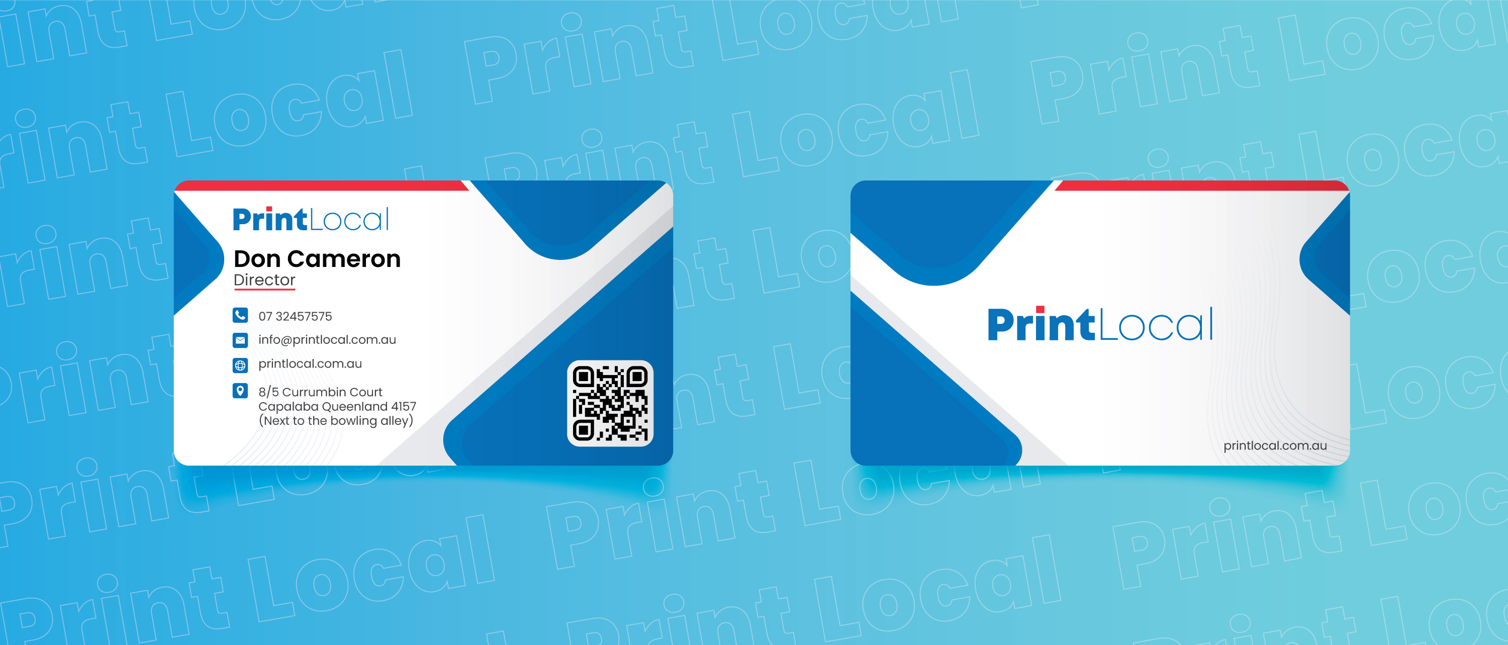 PrintLocal Business Card animation book logo branding bus design graphic design illustration logo ui ux vector