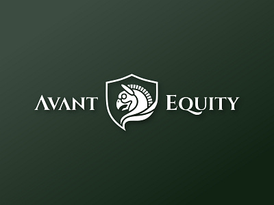 Avant Equity logo abstract business corporate elegant enterprise finance global growth holding company innovation investment management minimalist modern professional stability strategy strong trust wealth