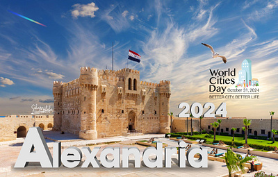 World Cities Day 2024 alexandria graphic design photoshop social media world cities day