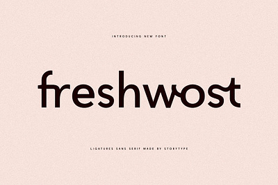 Freshwost Ligatures Sans Serif Font art deco fonts blackletter fonts bold fonts cool fonts cursive fonts display fonts elegant fonts hipster fonts ligatures sans serif font modern fonts retro fonts sans serif font sans serif fonts script fonts serif fonts slab serif fonts symbols fonts website fonts wedding fonts