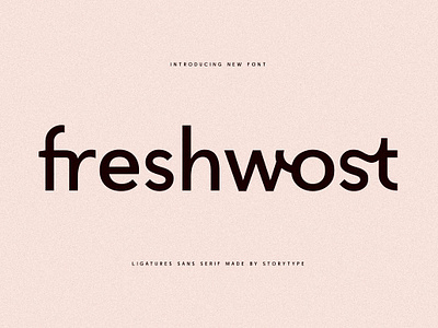 Freshwost Ligatures Sans Serif Font art deco fonts blackletter fonts bold fonts cool fonts cursive fonts display fonts elegant fonts hipster fonts ligatures sans serif font modern fonts retro fonts sans serif font sans serif fonts script fonts serif fonts slab serif fonts symbols fonts website fonts wedding fonts