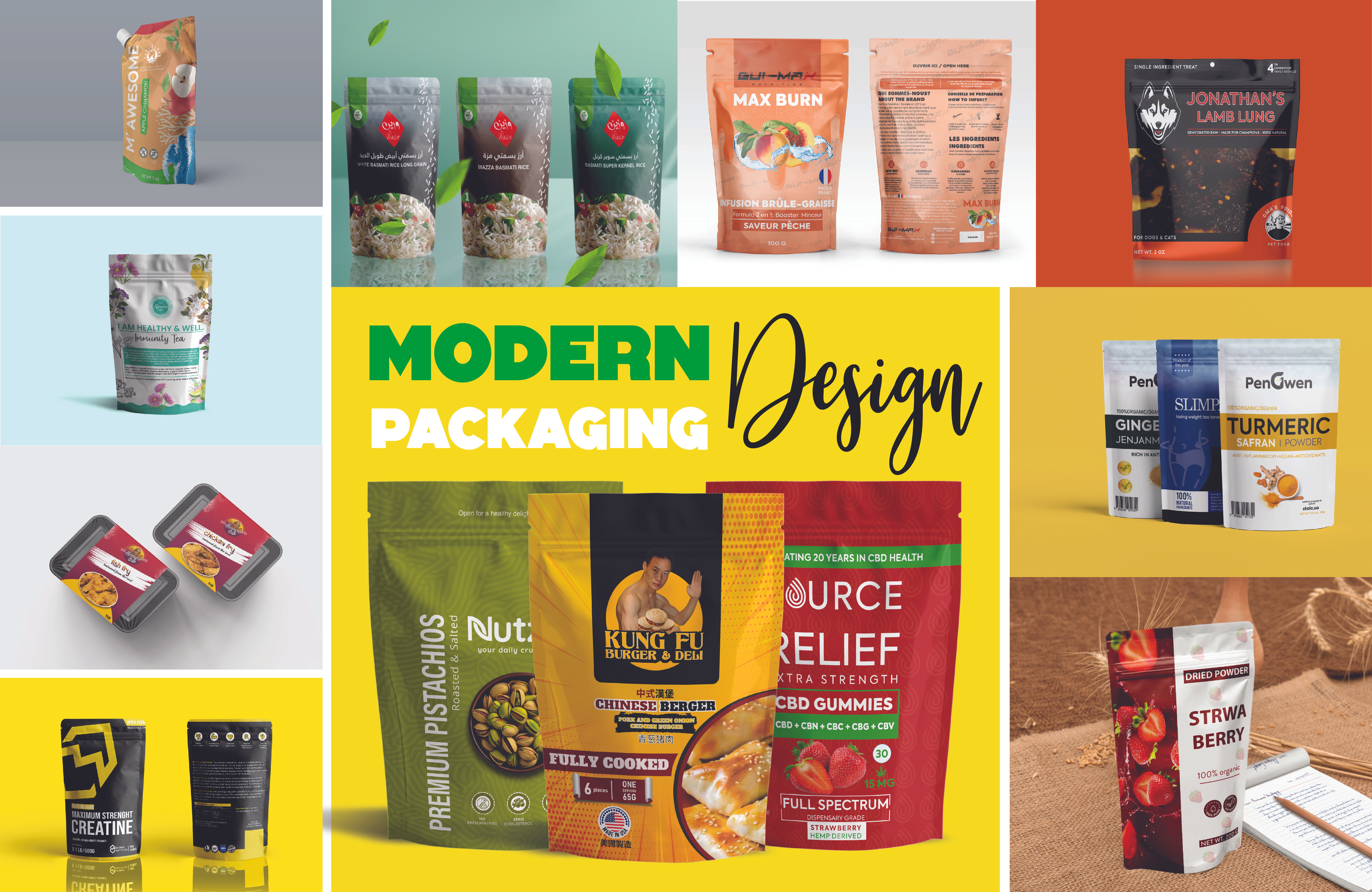 Example of Food Packaging | Pouch Packaging Design