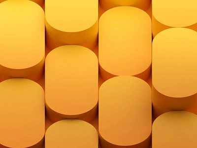 Background animation 3d abstract animation background blender blocks branding cover design endless geometric loop looping minimal minimalist render shape simple template yellow