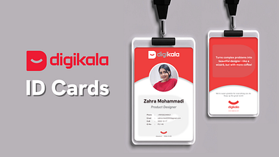 ID Cards design id ui ux