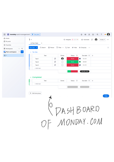 Weekly Platform Research 1: Monday.com antares ux design lab branding improvements refelction ux weekly platform research what works well