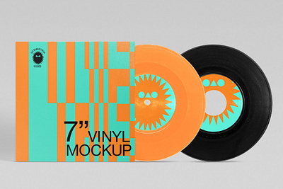 7 Vinyl Mockup 7 7 inch mockup 7 inch record 7 inch vinyl 7 vinyl mockup label mock up record record mock up retro single vinyl mockup vintage vinyl mockup vinyl record vinyl record mockup