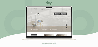 Furniture Website Template daphnie daphnie andam design inspiration ecommerce template furniture website interior design modern design online store product showcase responsive design uiux web design web template website template