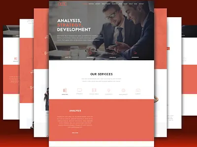 BUS: A data analysis website design 3d animation branding data design graphic design logo motion graphics ui uiux web design website