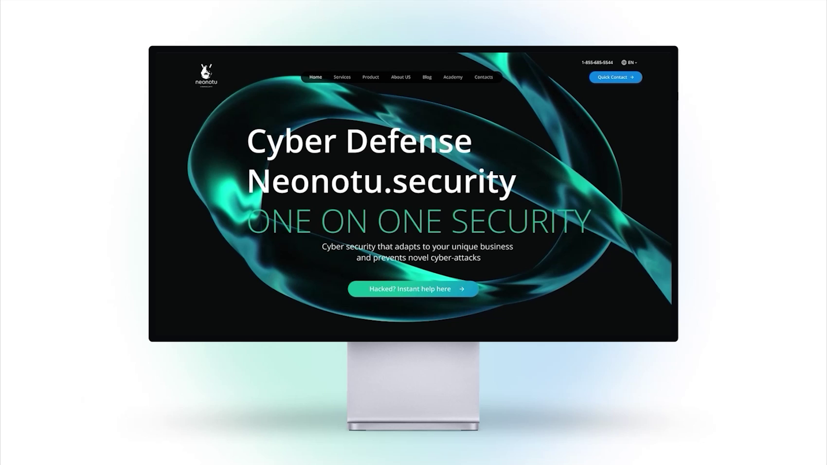 Example of Responsive Website UI Design