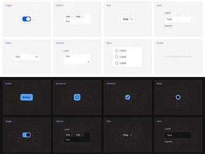 Frames X Web Components components design design system designer development figma interface ui ui kit ux web