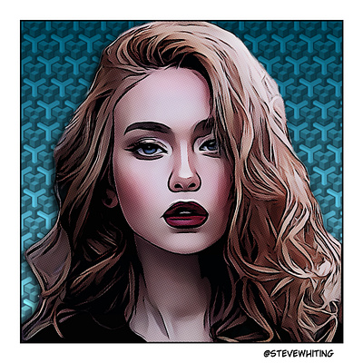 Strawberry Blonde blonde comic art comic style halftone halftoon strawberry