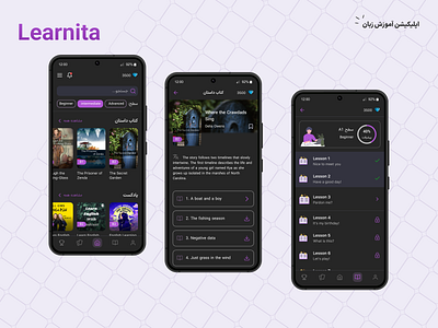 Language Learning App : Learnita design ui uiux