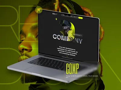 "COMP" Company Animated Wix Website Design agency company ecommerce fiverr fiverr gig freelancer webdesign wix