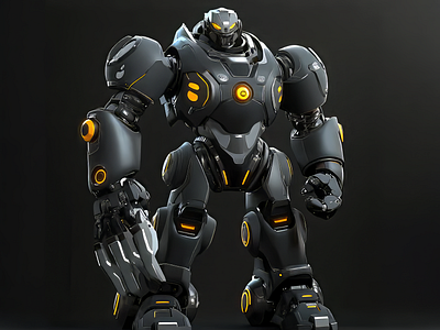 Heavy Assault Mech 3d 3d modelling 72y4xk6 armored blender cgi character design futuristic powerful sci fi warrior