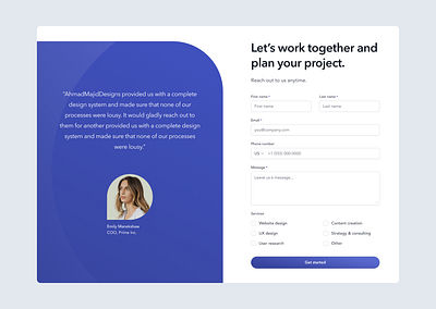 ✤ Contact Section UI | Axperium Figma Kit branding design responsive design ui user interface ux