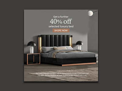 FURNITURE-Social Media Post\Ad Design branding creative design facebook post furniture ad design furniture banner design graphic design instagram post luxury furniture print product design template