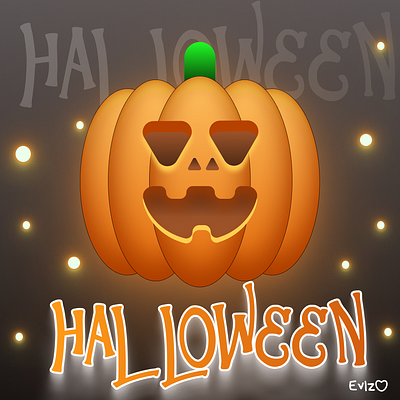 Just a pumpkin figma graphic design halloween holiday illustration pumpkin