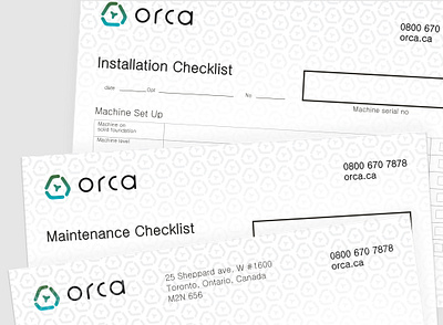 "Orca", composting appliances, documents, 2012 branding composting appliance stationery visual identity