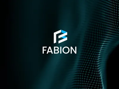 Fabion F letter tech technology logo & portfolio design brand identity design f letter f letter logo f logo letter logo logo logo design logo designer logotype modern logo print