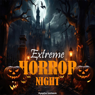 Halloween 3d animation graphic design logo motion graphics ui