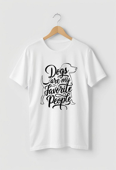 Dog Typography T-shirt dog typography typography embroidery typography t shirt.