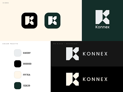 Konnex Logo Design (Letter K Logo Design) behance branddesign brandidentity branding businesslogo clothinglogo dribbble identitydesign logo logodesigner logodesigns logolife logoroom logos logostyle minimalistlogo modernlogo newlogo personalbranding visualidentity