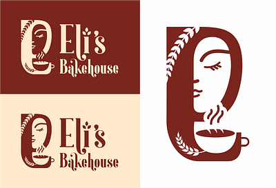 Eli's Bakehouse Logo bakery branding graphic design logo