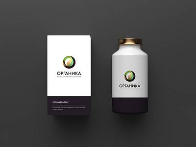 Logo and branding for a organic fertilizer company ОРГАНИКА branding design graphic design illustration logo logotype minimal typography vector