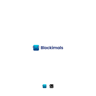 Blockimals Logo awesome branding design graphic design illustration logo minimalist vector