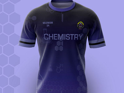 Jersey Design for Dept. of Chemistry of SUST design graphic design illustration jersey design t shirt design typography vector