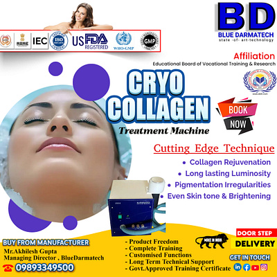 cryo collagen bluedarmatech cryo