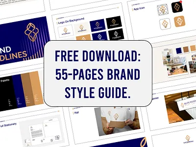 Free Download: 55-Page Comprehensive Brand Style Guide brand book brand style guide brandidentity branding brandnasu business logo design design brand existing logo redesgin graphic design logo