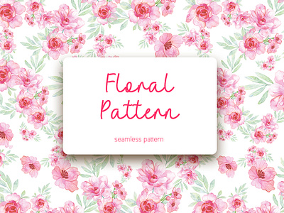 Floral Pattern background design botanical pattern branding fabric texture background female flowers graphic design repeated pattern seamless pattern spring