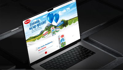 Best Form of Milk Web Site landing page ui web web design