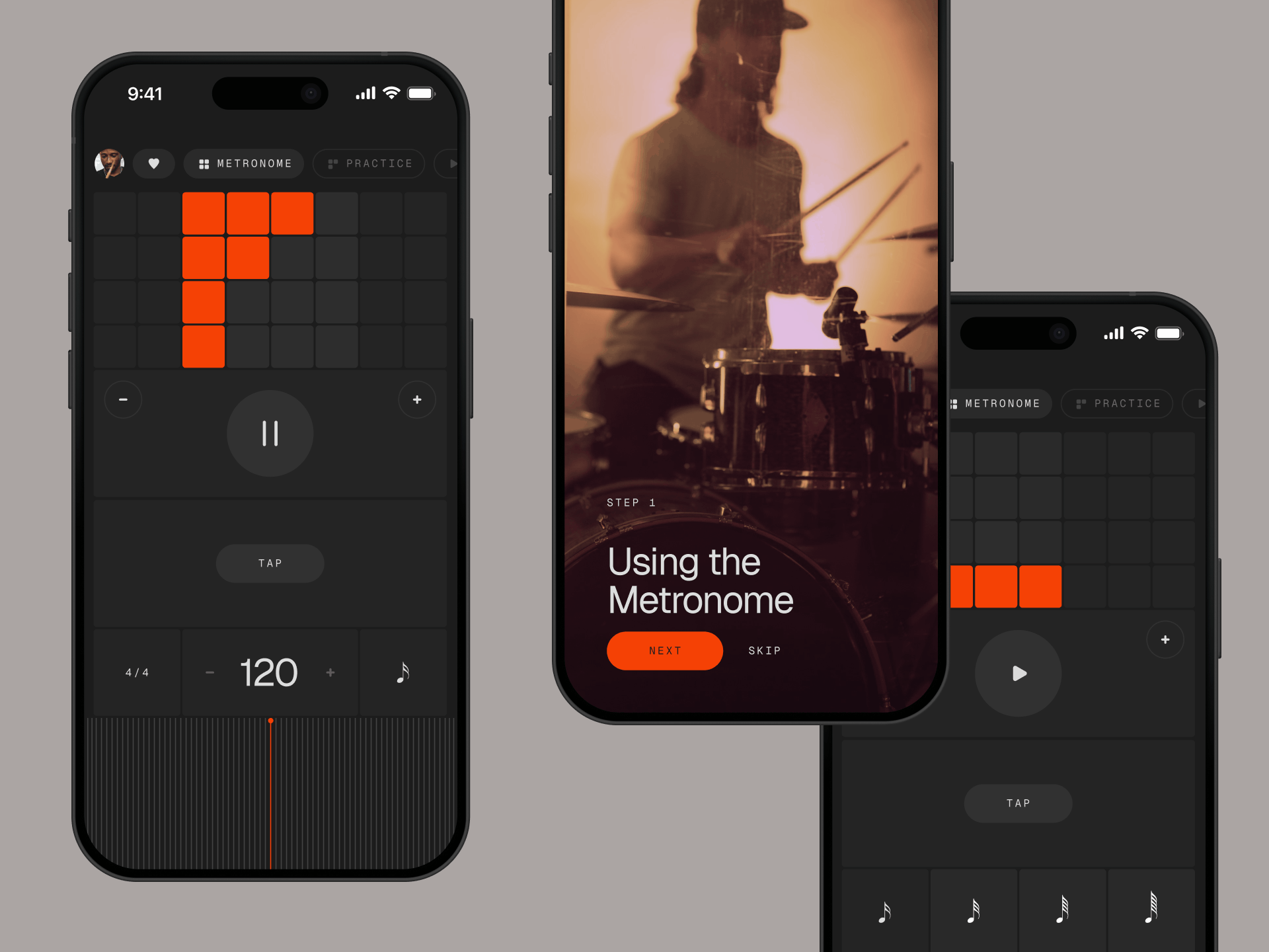 Example of METRONM / UI