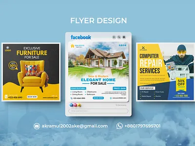 Eye-Catching Minimalist and Modern Flyer Designs for your Brand minimalist design