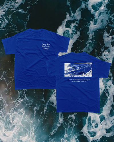 Deep Sea Research Center freelance designer graphic design merch design