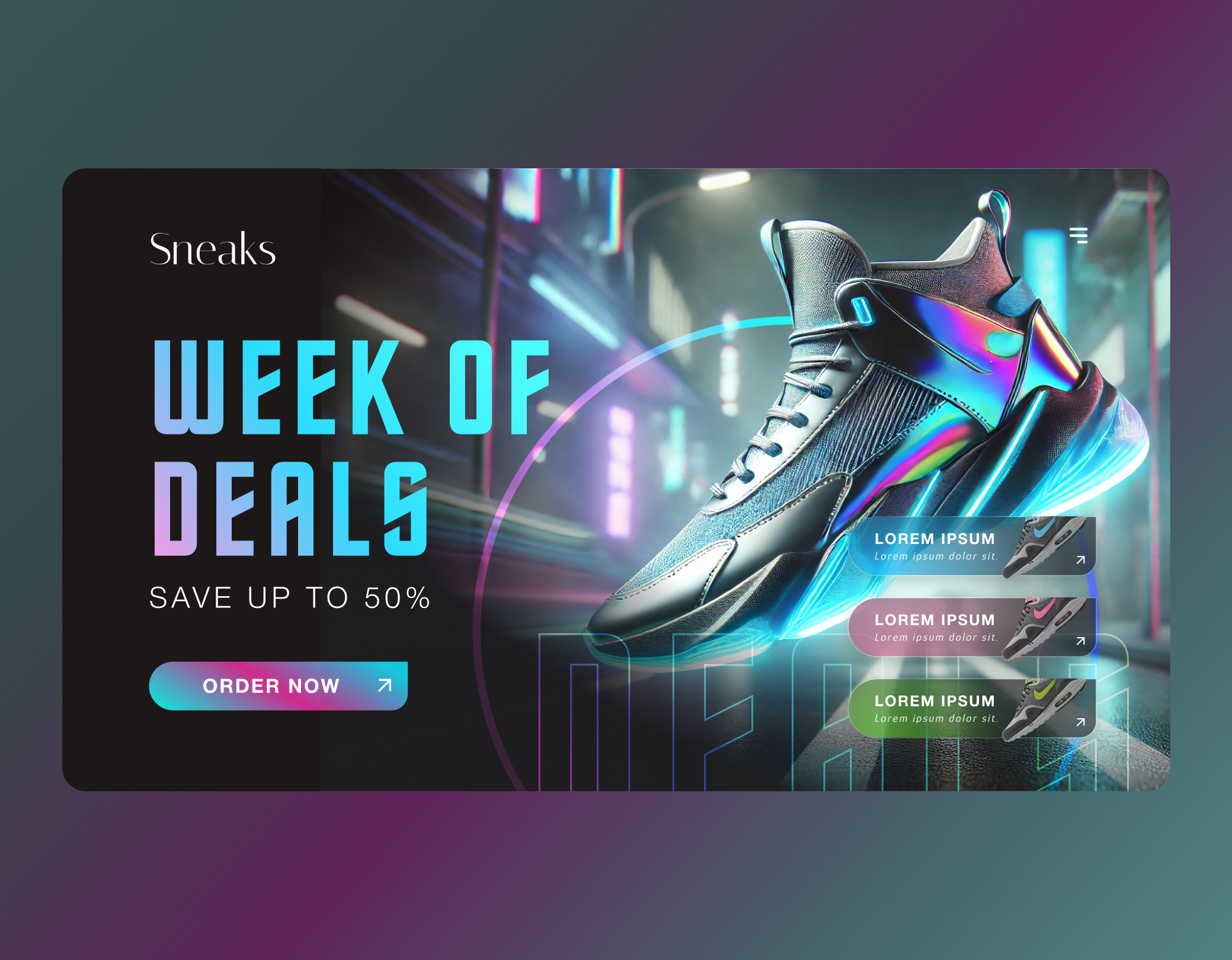 Example of Landing Page