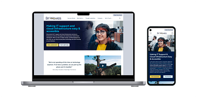 IT company website redesign accessibility performance web design